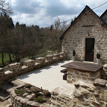 Ferienwohnung Castle Terrace Faux-la-Montagne Exterior foto